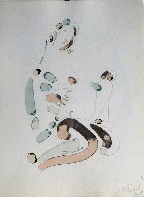 Maternity 6, 36x48 cm by Frederic Belaubre