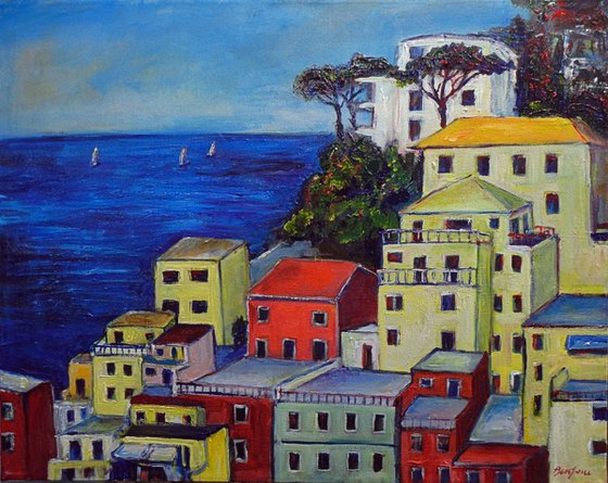 Portifino Italy - 30x24