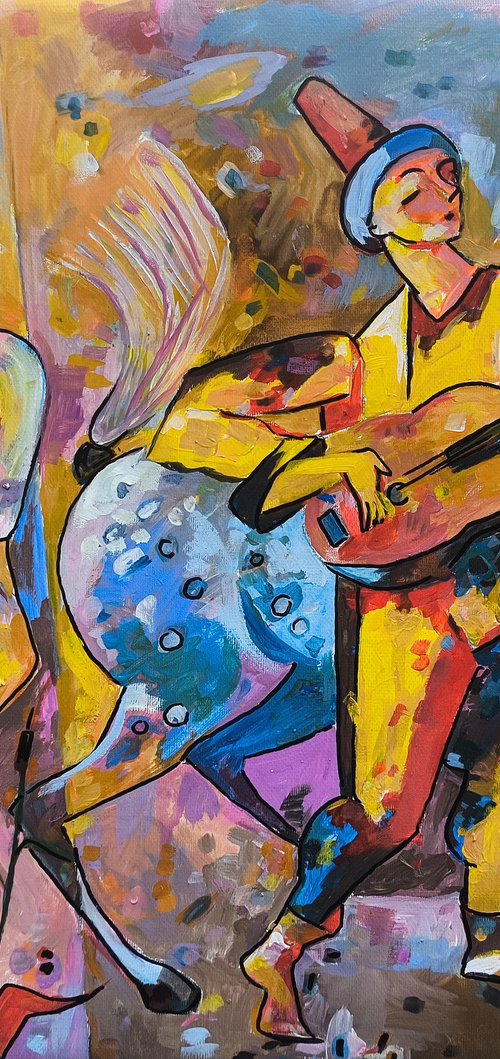 Mermaid and Musician by Meliq Khazaryan