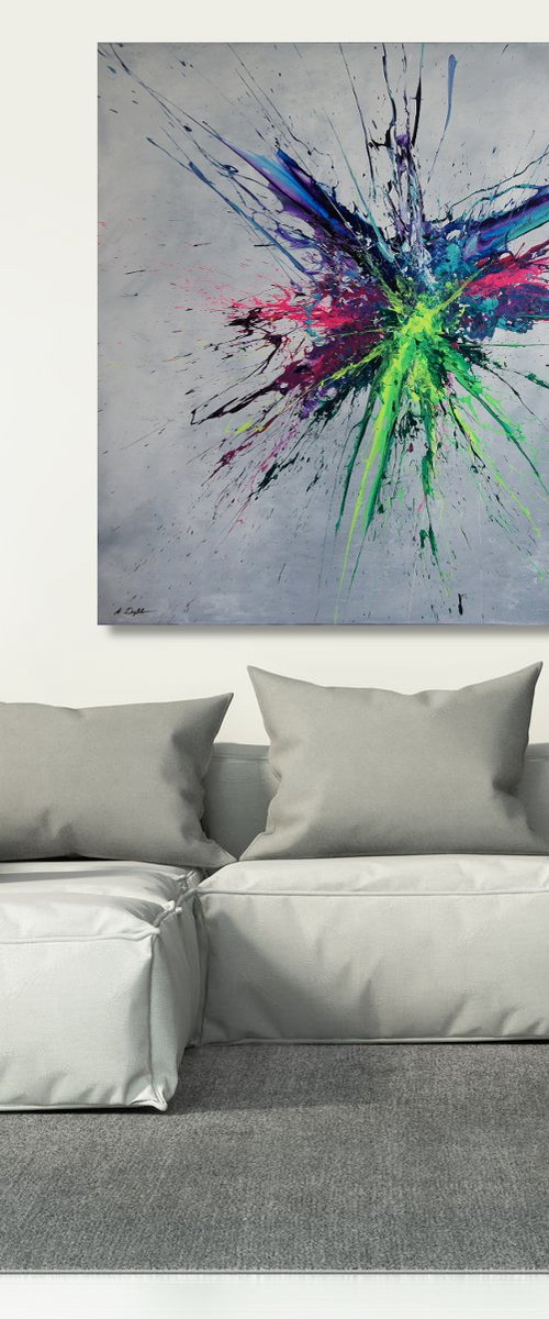 Luminous Bursts VII by Ansgar Dressler