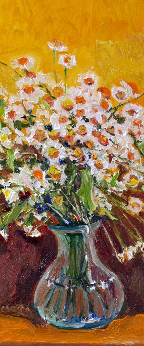 Chamomiles in the Vase by Suren Nersisyan