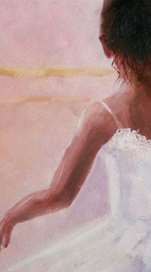 Ballerina I / ORIGINAL PAINTING by Salana Art / Svetlana Samovarova