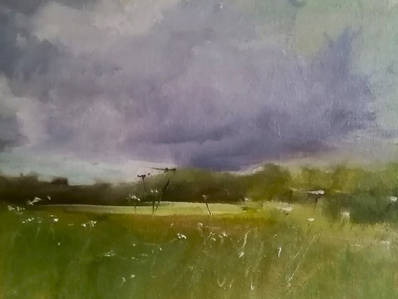 Clouds over Strawberry Hill