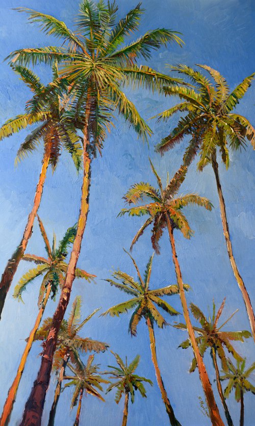 Coconut Palm Trees by Suren Nersisyan