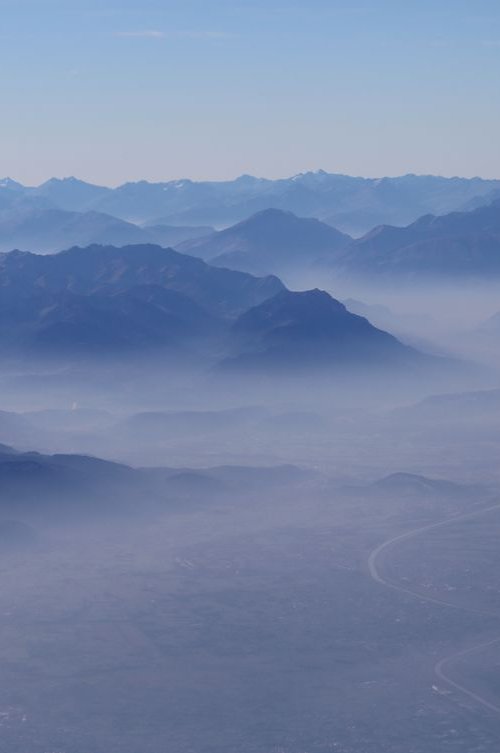 Mountains in the morning by Nikola Lav Ralevic