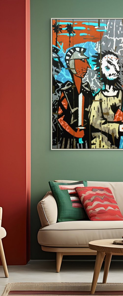 Taking of Christ Kiss of Judas by Evgen Semenyuk