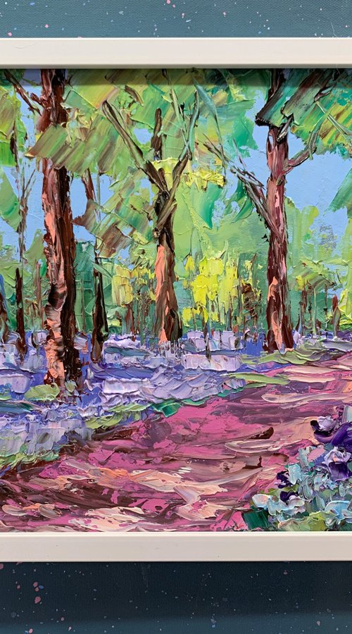Bluebells in the forest. by Vita Schagen