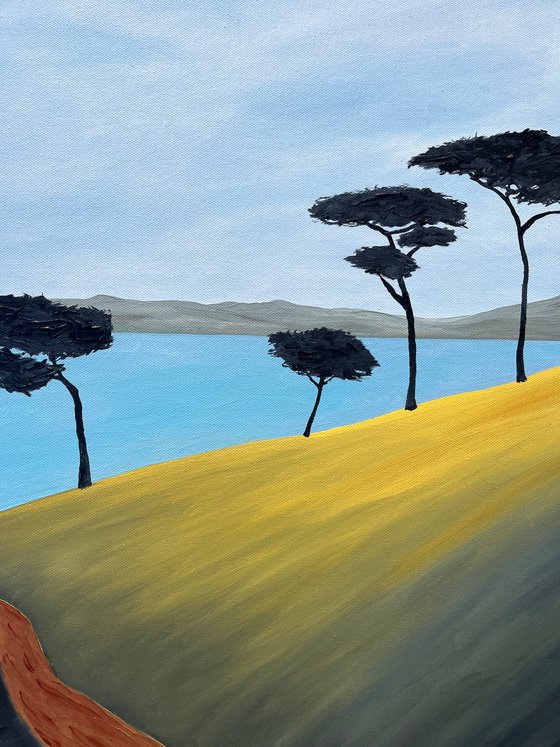 The coastal path