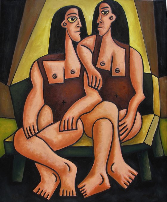 Resting dancers