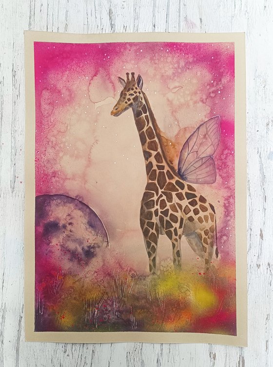 Whimsical Giraffe