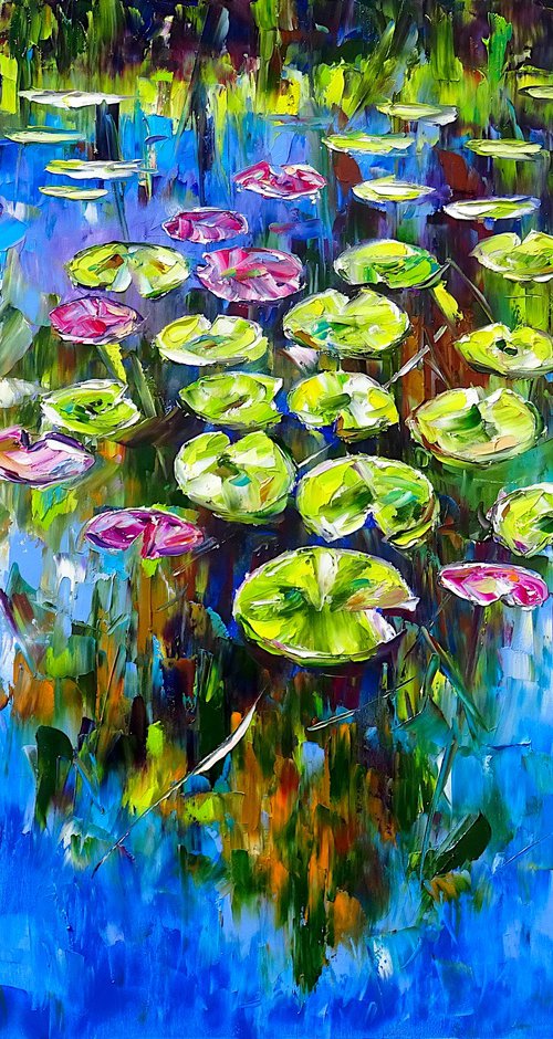 The Pond of Lilies by Mirek Kuzniar