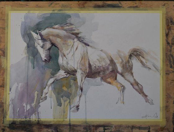 Horse in the run  2(70x50)