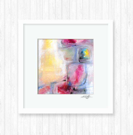 Tranquility Travels 7 - Abstract Painting by Kathy Morton Stanion