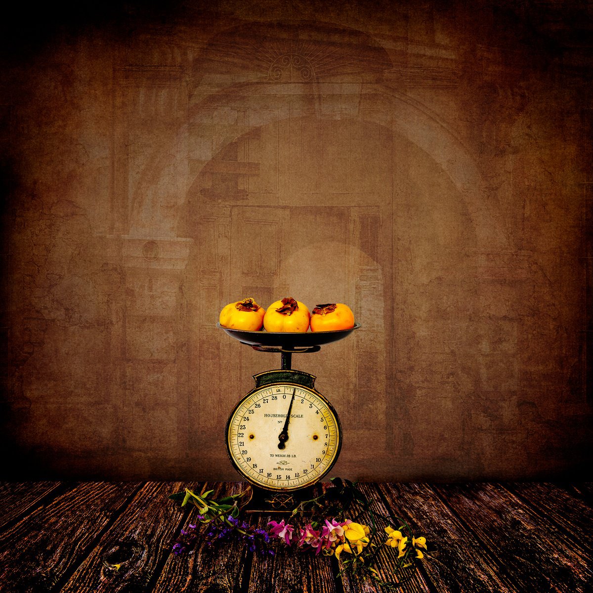 Photorealistic Photograph , 3 Little Persimmon Boys By Michael Mchugh, 18 X 18, Artwork For Sale On Artfinder