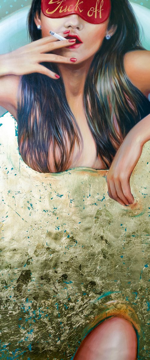 Let the world wait for me by Lesja Rygorczuk
