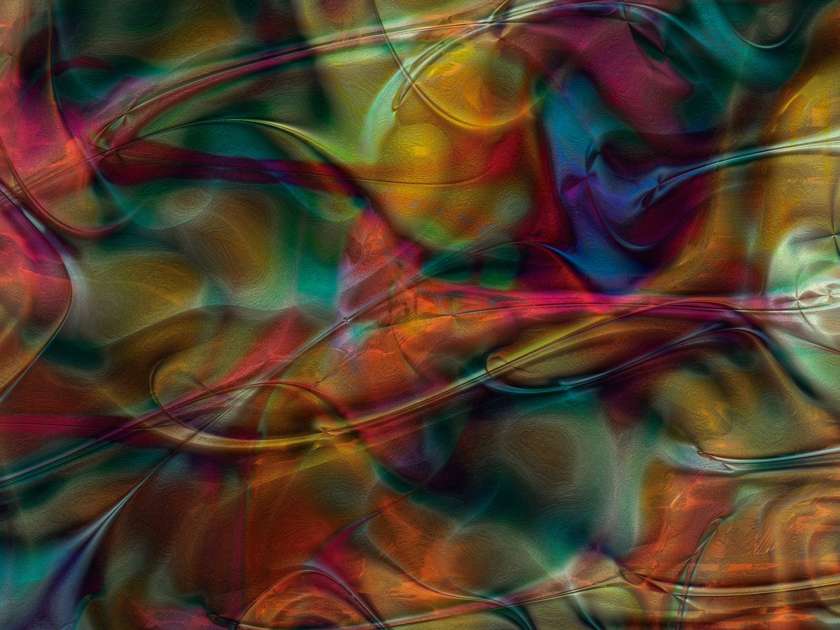 Abstract Animal Print By Javier Diaz, 80 X 60, Colibri? 2/Xl Large Original Artwork, Original Artwork