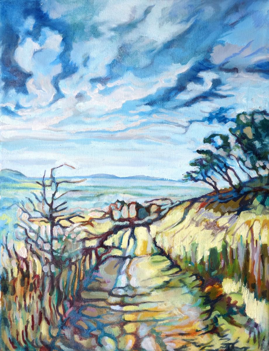 Fallow Path By Guy Pickford, 14 X 18, Artwork For Sale On Artfinder