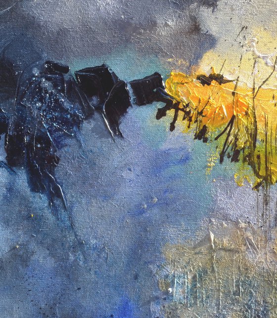 Hungry bee