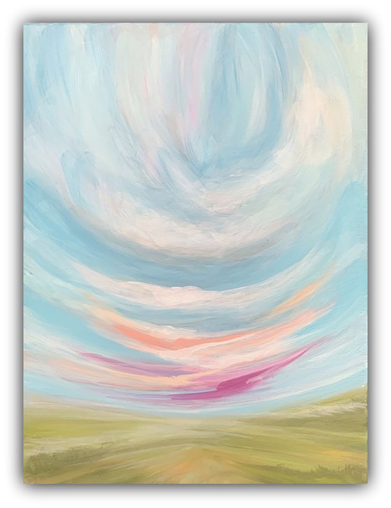 Abstract Landscape Painting