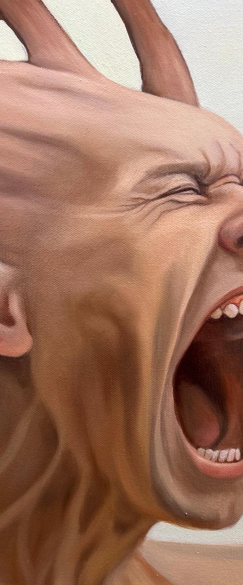 Original oil painting Surrealism by Mariia Bashtova