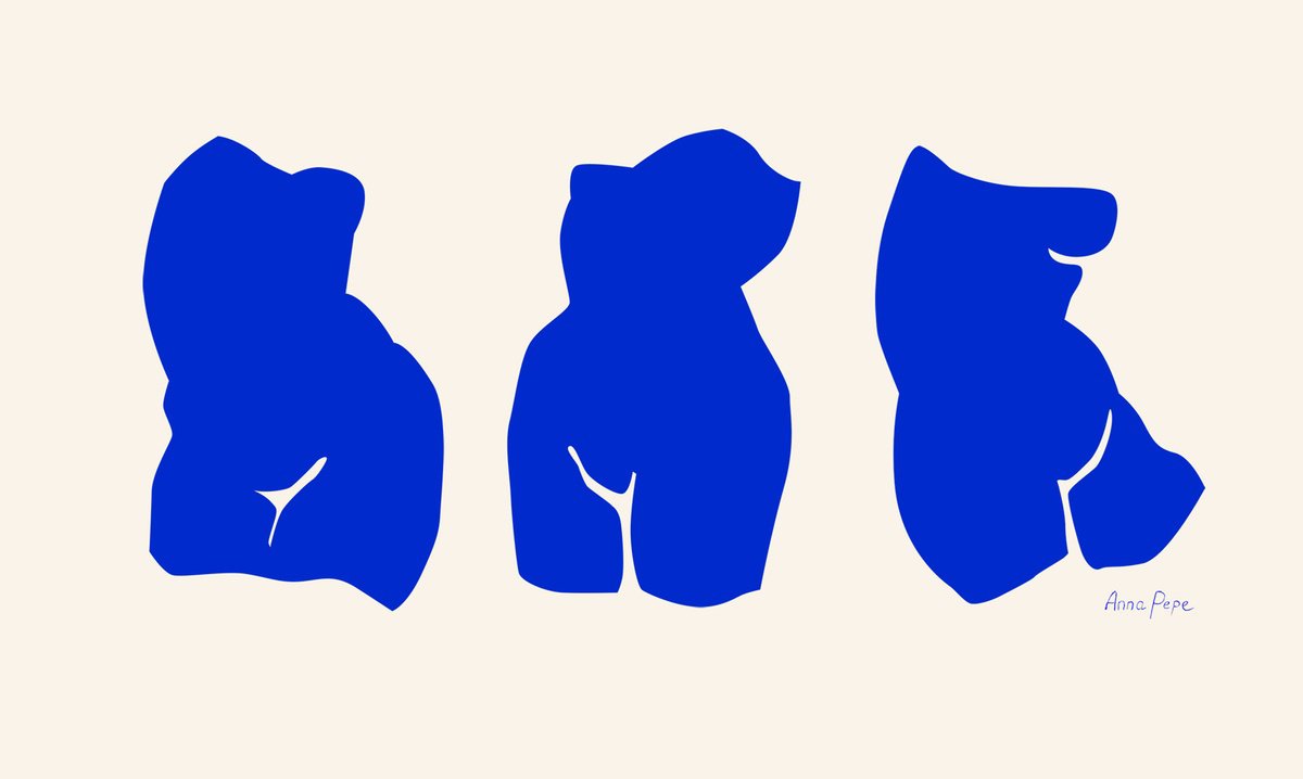 Abstract Portrait Acrylic Painting By Anna Pepe, 79 X 47, Muse 12, Original Artwork