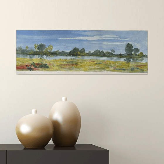 Meadow in the Norfolk Fens