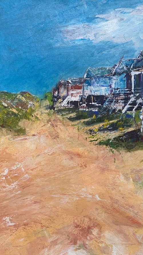 Beach Huts, Hunstanton by Andrew Moodie