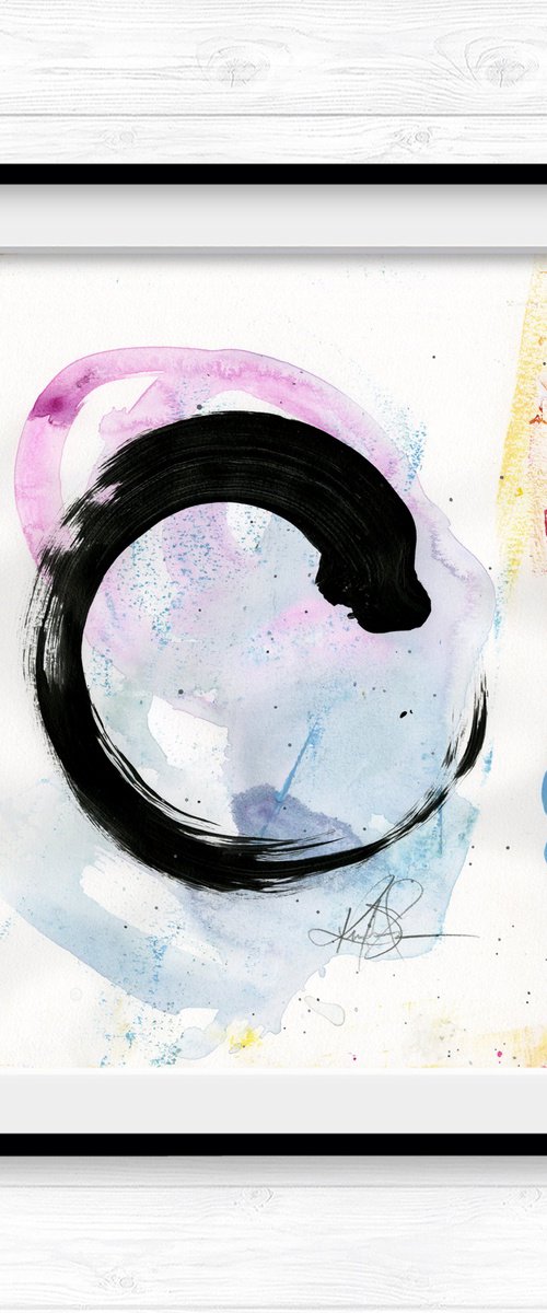 Enso Enlightenment 9 - Abstract Painting by Kathy Morton Stanion by Kathy Morton Stanion