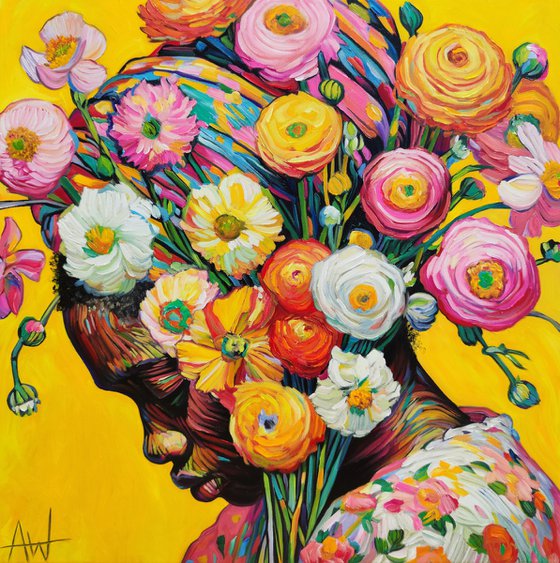 A Head Full of Flowers