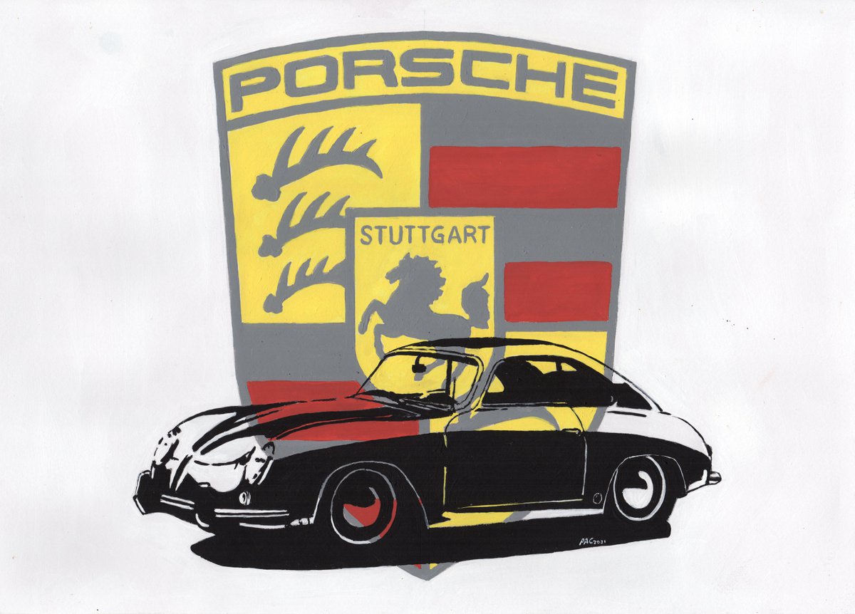 Porsche 356 by Paul Cockram