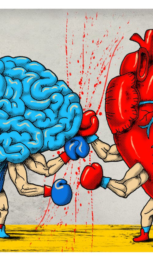Brain vs Heart by Oleksandr Korol