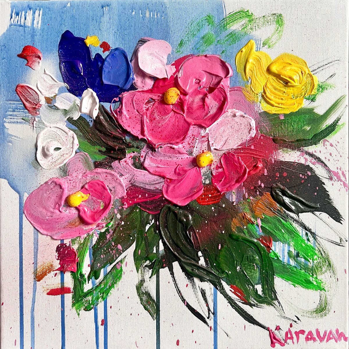 Try Again By Nataliia Karavan, 12 X 12, Artwork For Sale On Artfinder