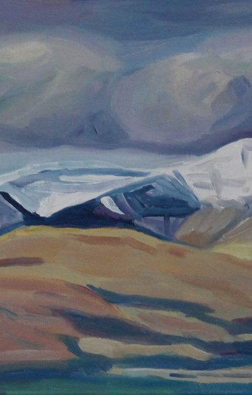 Rumbling Clouds over Pen Y Fan by Emma Cownie