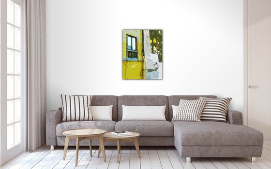 Imagine a Sunny Wall in Florence