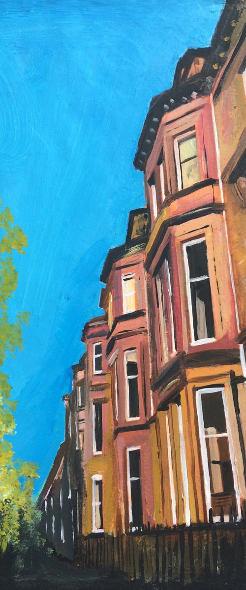 Edinburgh, Learmouth Terrace by Andrew  Reid Wildman