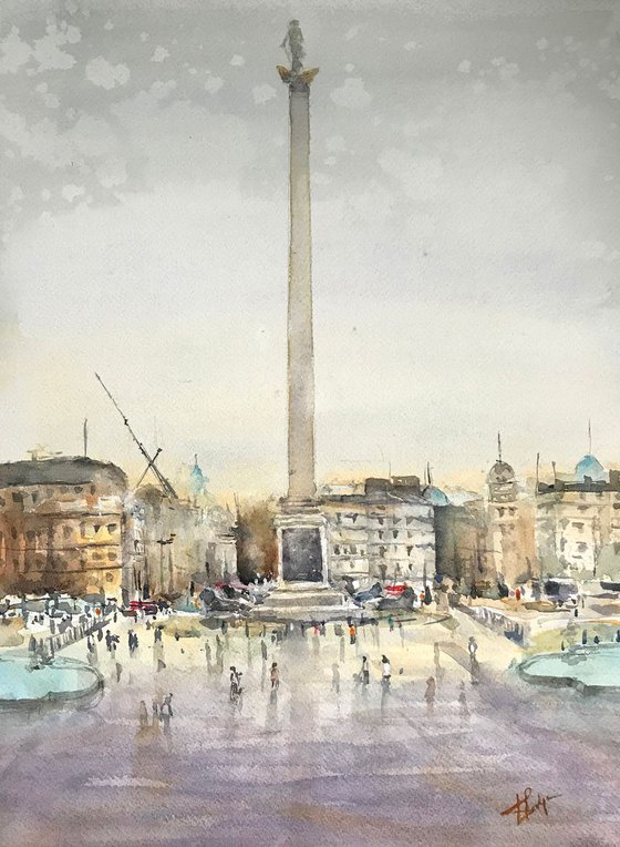 London Series : Trafalgar Square