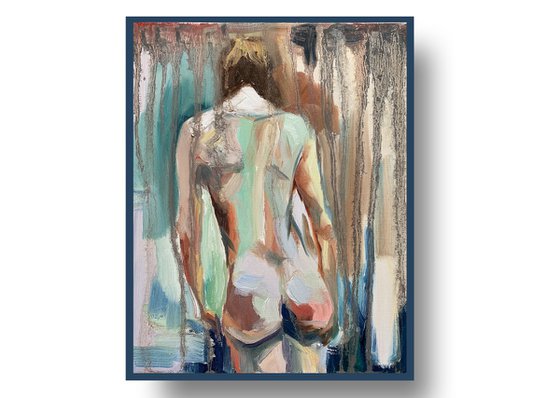 Naked woman.
