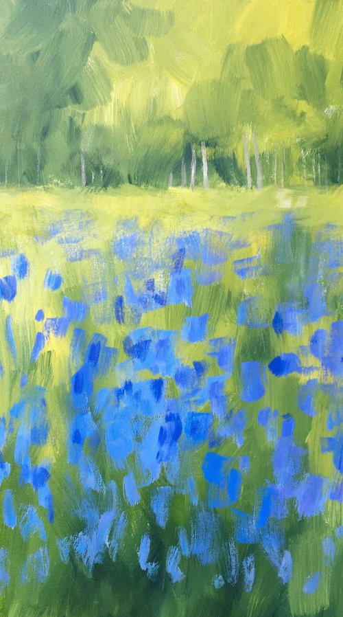 A Surrey Landscape by Jan Rippingham