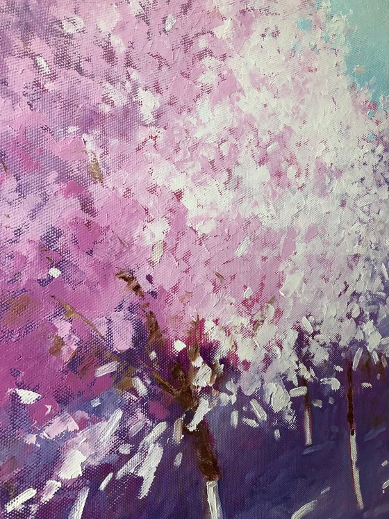 Abstract blossom tree 70-60cm