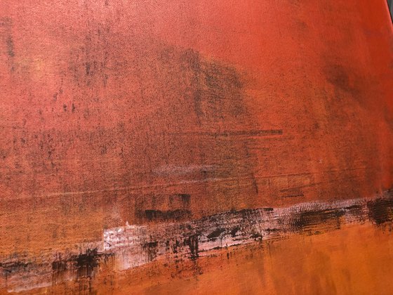 Red Earthed (84x42in)