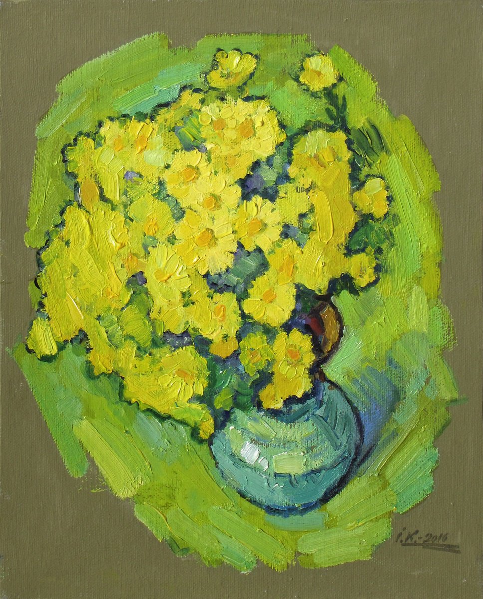Yellow Flowers by Ivan Kolisnyk
