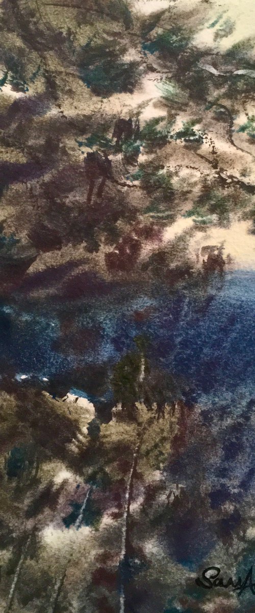 A glimpse of the bay by Samantha Adams