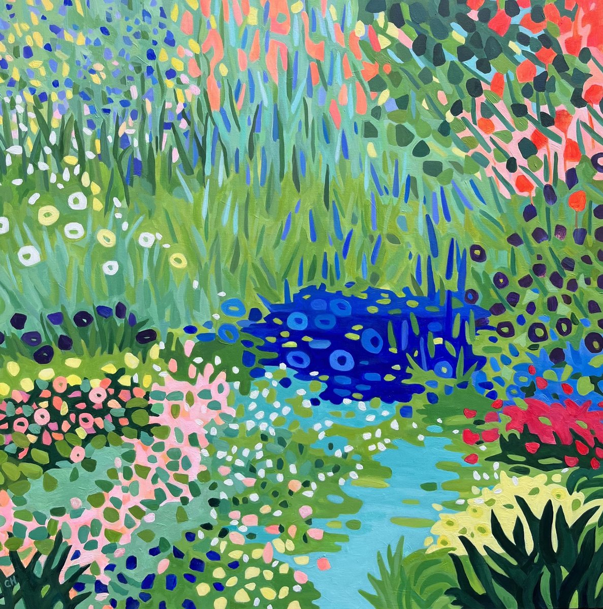Flower Garden II by Christine Harrison
