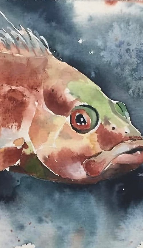 Sea devil, fish , magic by Natalia Butenko