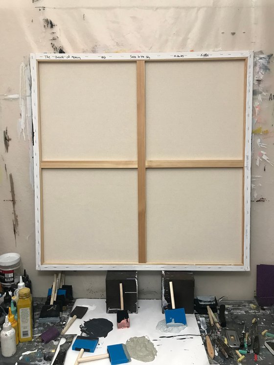 Seen In The Sky Minimalist Painting