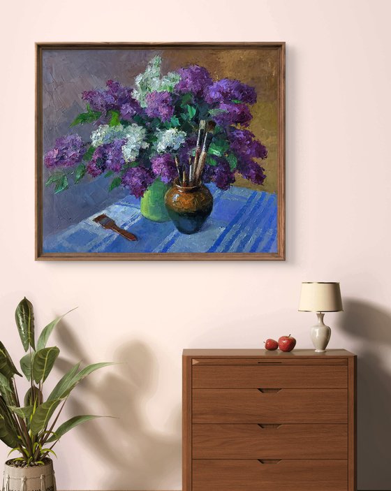 Still life with lilac
