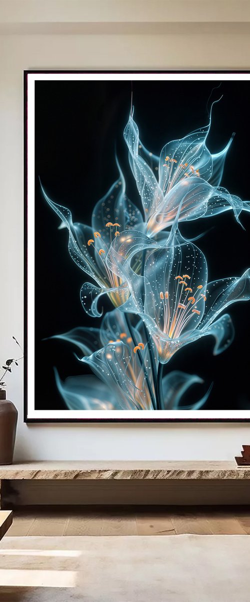 Translucent Lily's 2 by MICHAEL FILONOW