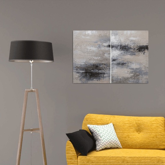 Horizon (diptych)