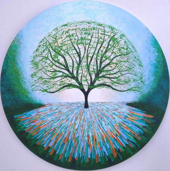 Tree Singing to the Wind