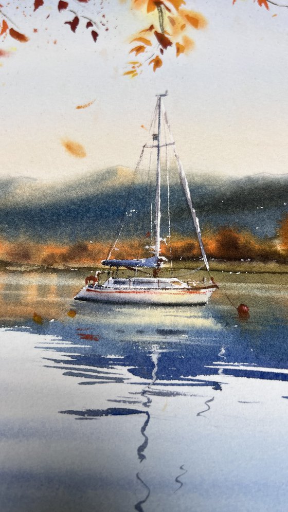 Autumn harbor